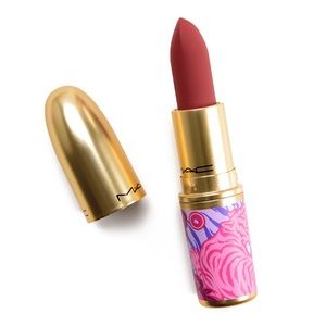 MAC Cosmetics Powder Kiss Lipstick in Pure Luck